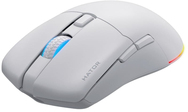 Мышь беспроводная Hator Pulsar 3 Wireless White (HTM631)