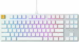 Клавіатура Glorious GMMK TKL (GLO-GMMK-TKL-BRN-W) White USB