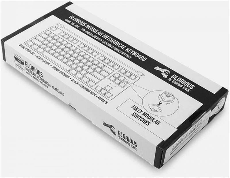 Клавиатура Glorious GMMK TKL (GLO-GMMK-TKL-BRN) Black USB