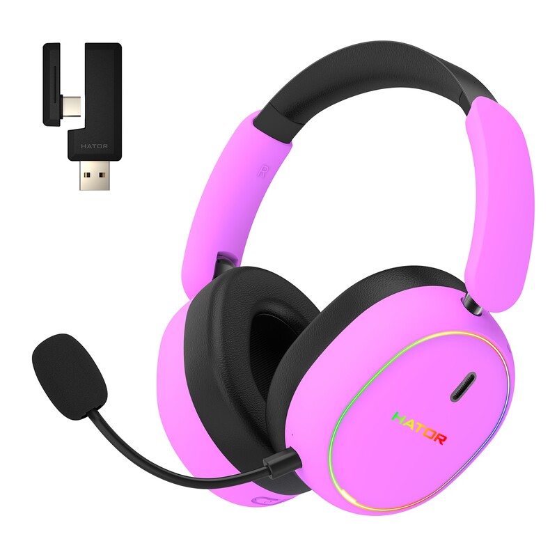 Гарнiтура Hator Phoenix 2 Wireless Violet (ESH42)