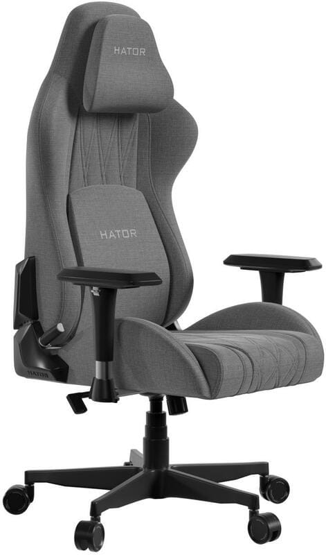 Кресло для геймеров Hator Darkside 3M Fabric Grey (HTC3016M)