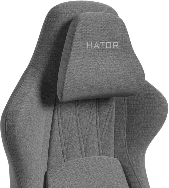 Кресло для геймеров Hator Darkside 3M Fabric Grey (HTC3016M)