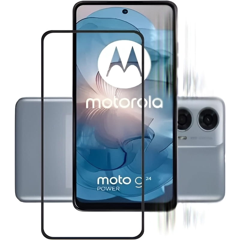 Захисне скло BeCover для Motorola Moto G24/G24 Power Black (710716)