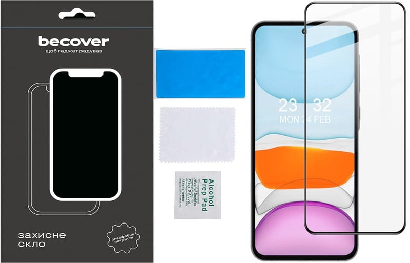 Купити Захисне скло BeCover для Samsung Galaxy A55 5G SM-A556 Black (710932) Захисне скло BeCover для Samsung Galaxy A55 5G SM-A556 Black (710932)