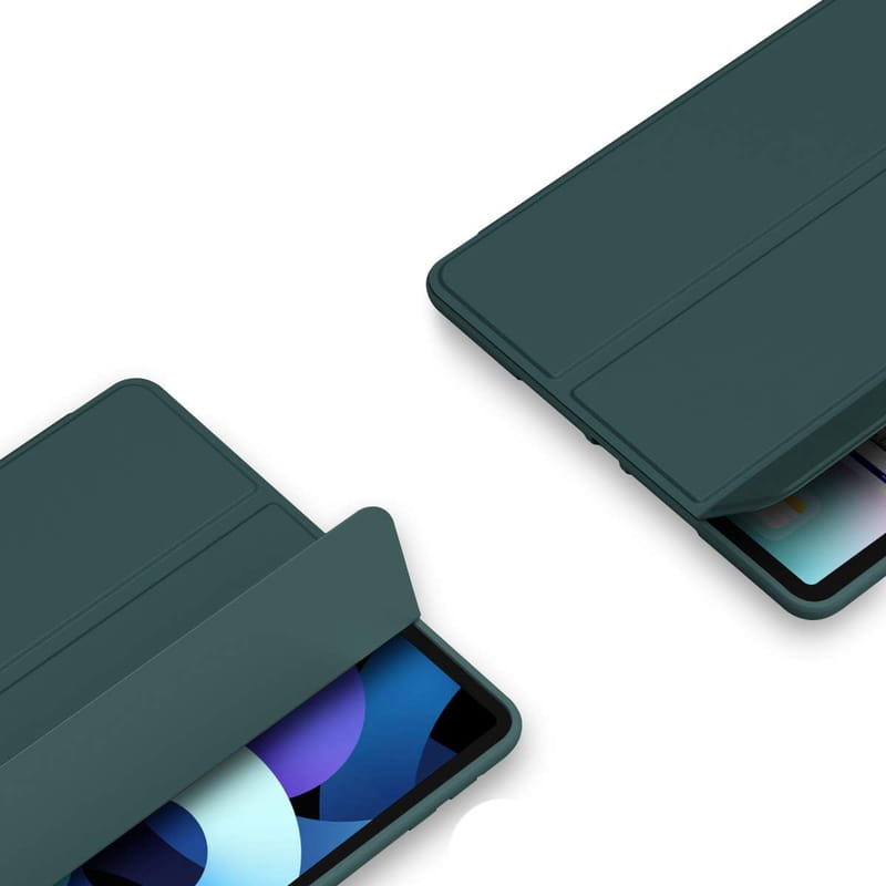 Чeхол BeCover Tri Fold Soft TPU Silicone для Apple iPad Air 11" M2 2024 Dark Green (711406)