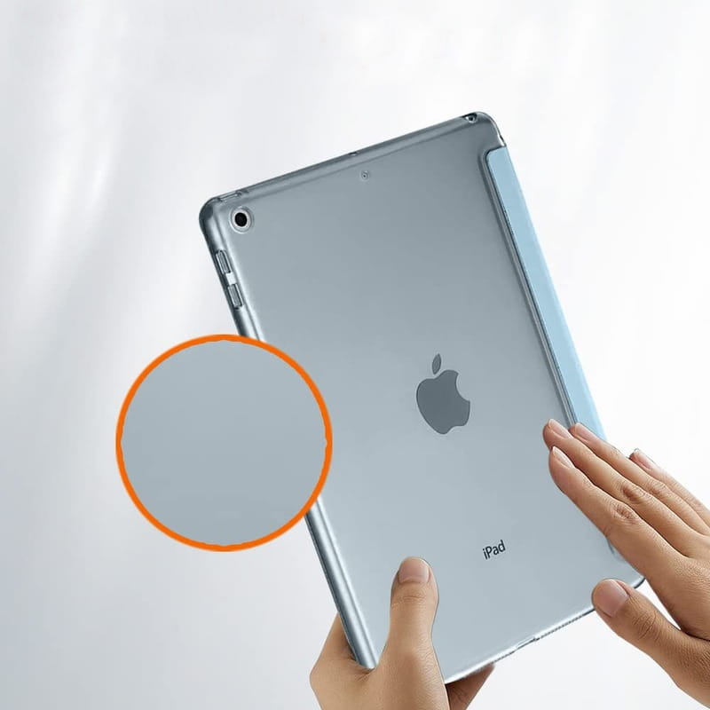 Чeхол-книжка BeCover Tri Fold Hard для Apple iPad 10.2 2019/2020/2021 Light Blue (711126)