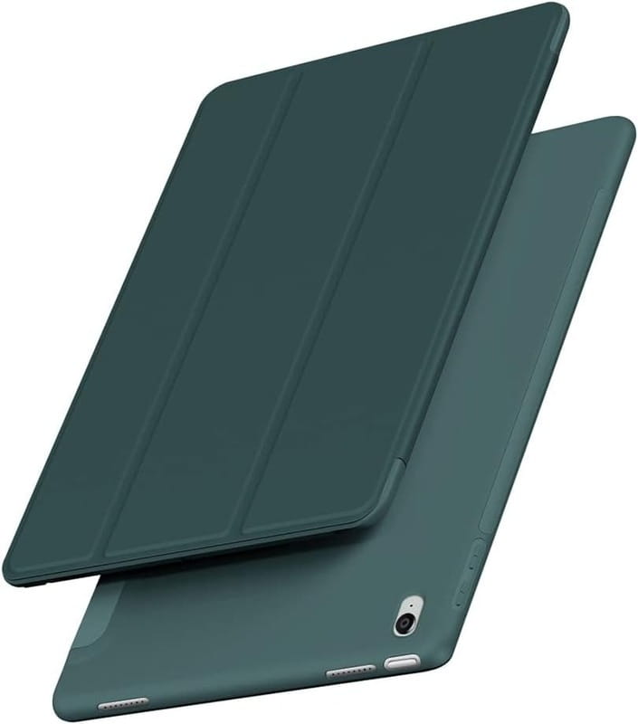 Чeхол-книжка BeCover Tri Fold Soft TPU Silicone для Apple iPad Air (4/5) 2020/2022 10.9" Dark Green (711130)