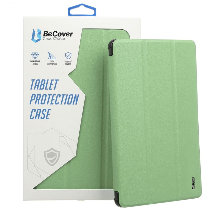 Чeхол-книжка BeCover Tri Fold Soft TPU Silicone для Apple iPad Air (4/5) 2020/2022 10.9" Green (711131)