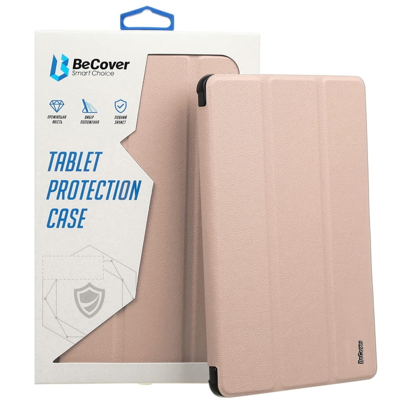 Чeхол-книжка BeCover Tri Fold Soft TPU Silicone для Apple iPad Air (4/5) 2020/2022 10.9" Pink (711133)