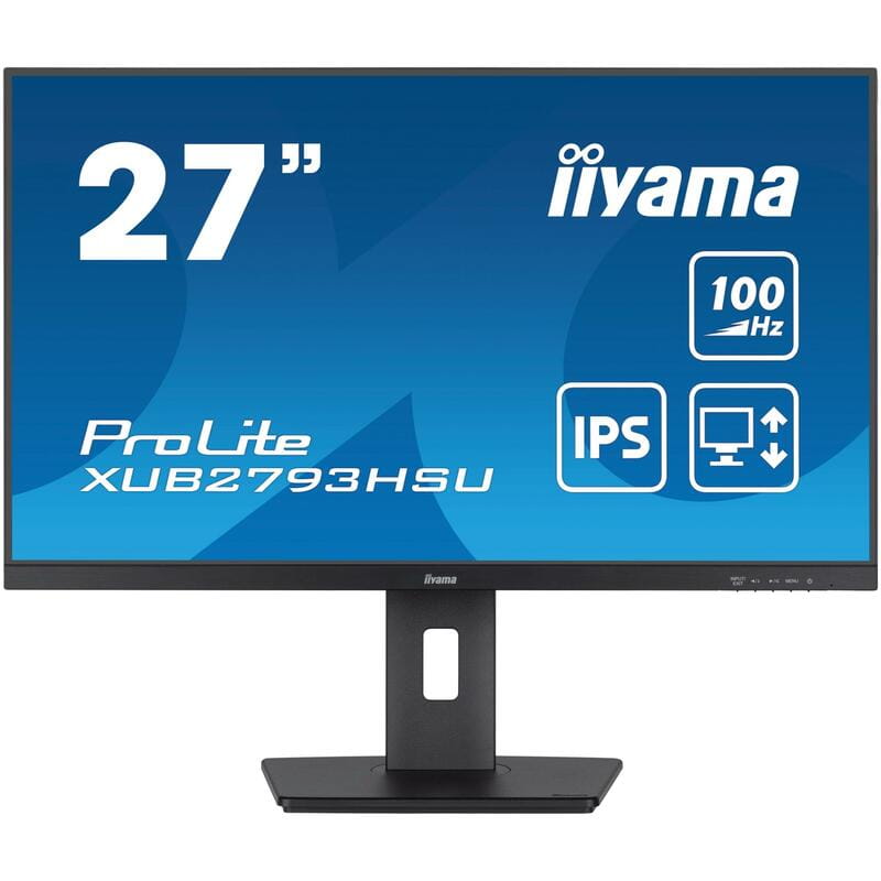 Монитор Iiyama 27" ProLite XUB2793HSU-B7 IPS Black 100Hz