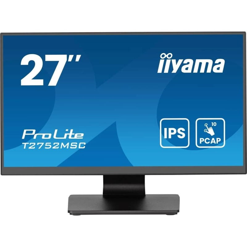 Монитор Iiyama 27" ProLite T2752MSC-B1AG IPS Black