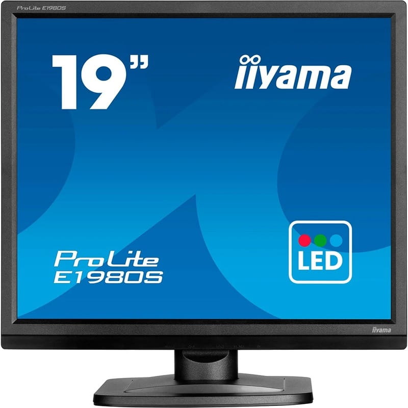 Монитор Iiyama 19" ProLite E1980S-B1 TN Black