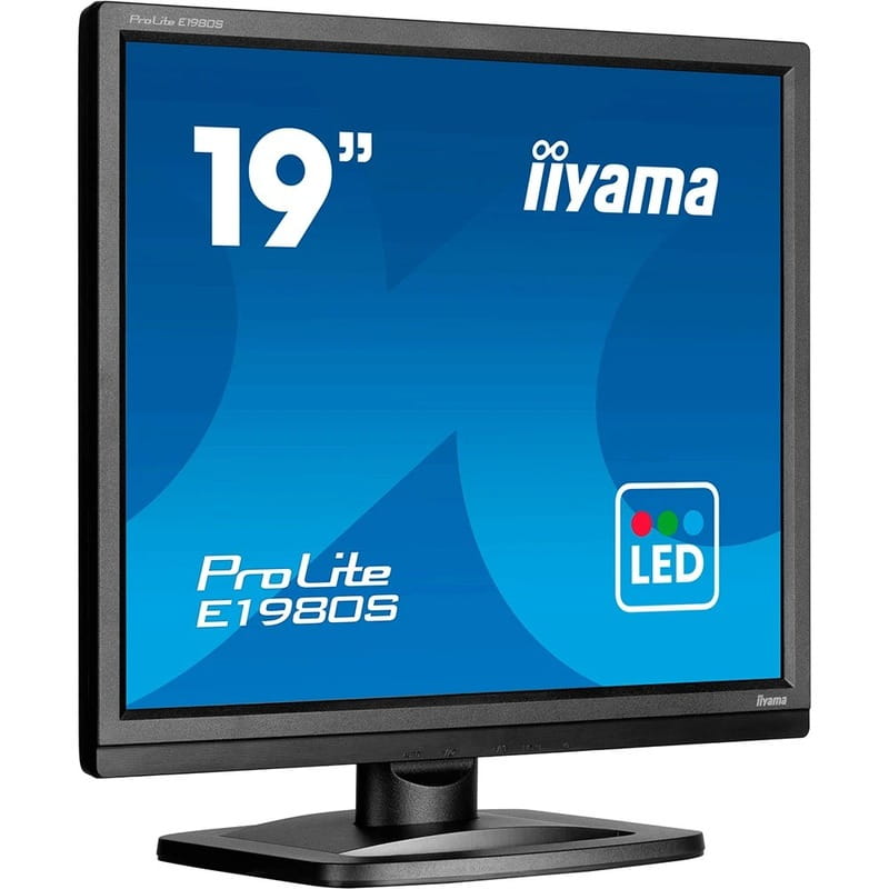 Монитор Iiyama 19" ProLite E1980S-B1 TN Black