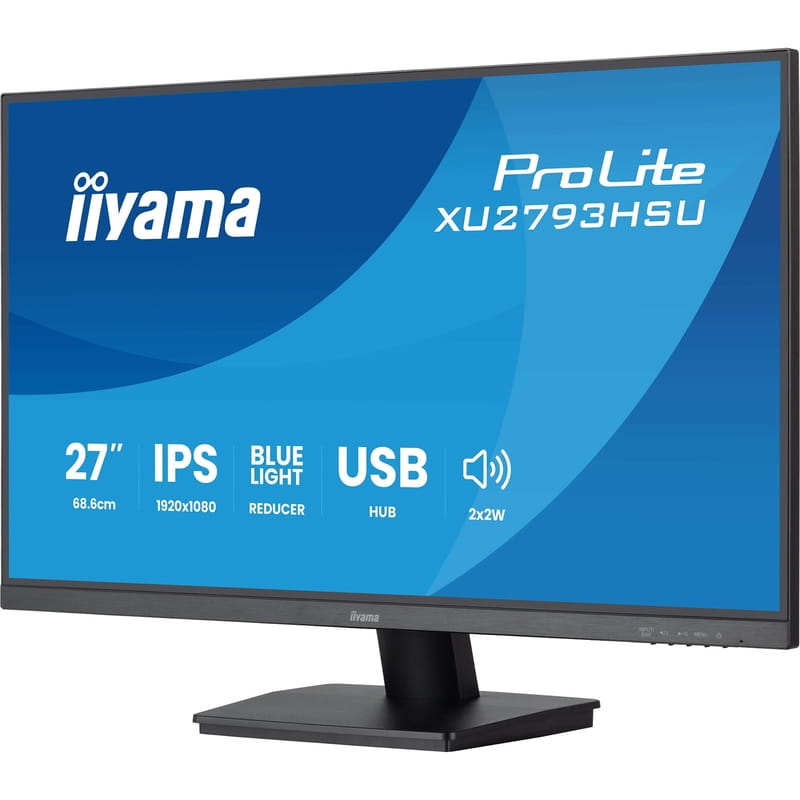 Монитор Iiyama 27" ProLite XU2793HSU-B7 IPS Black 100Hz