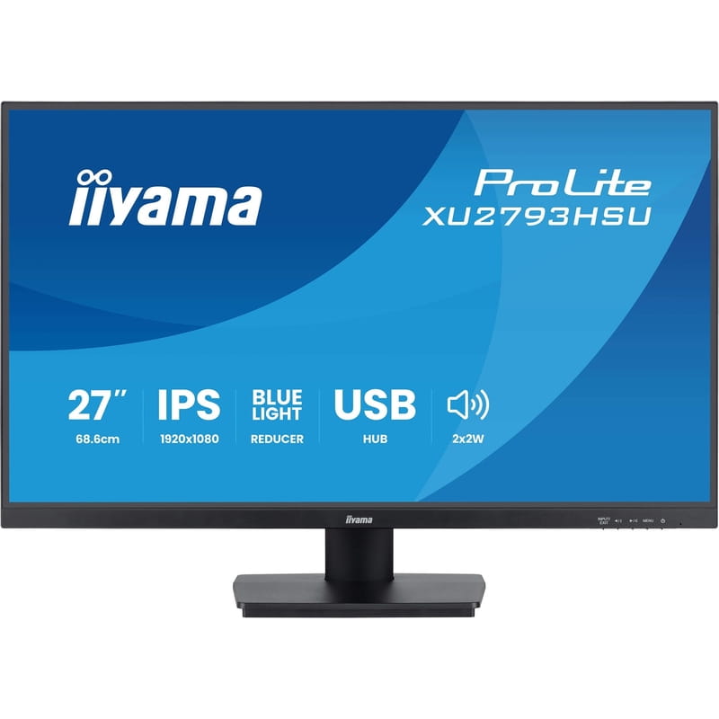 Монитор Iiyama 27" ProLite XU2793HSU-B7 IPS Black 100Hz