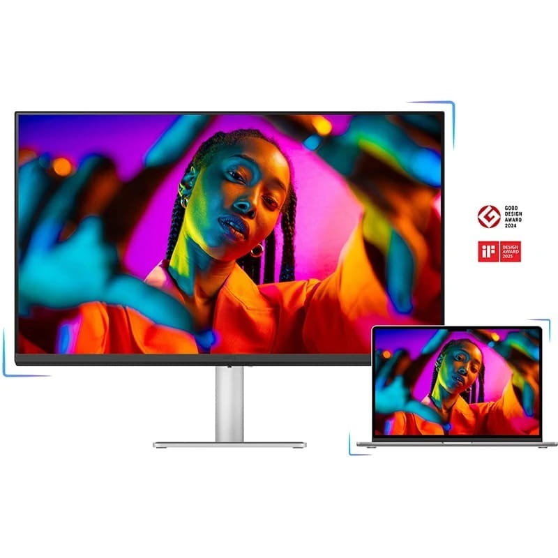 Монітор BenQ 31.5" MA320U (9H.LMXLB.QBE) IPS Silver