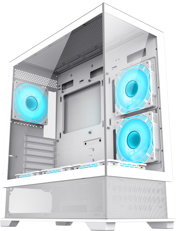 Корпус GameMax Vista AW White