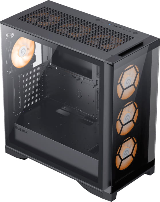 Корпус GameMax Leader TG Black