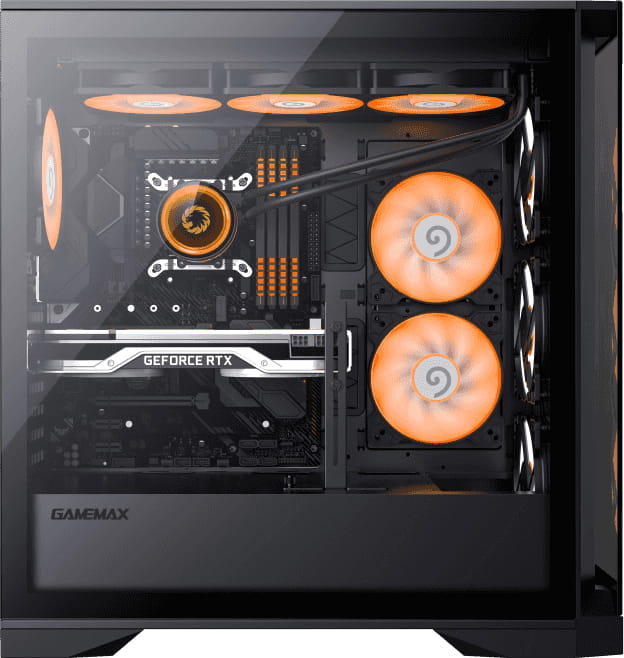 Корпус GameMax Leader TG Black