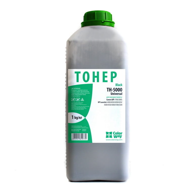 Тонер ColorWay (TH-5000-1B) для HP LJ 5000/5100 1000г