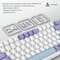 Фото - Клавиатура беспроводная Ajazz AK820 Pro Flying Fish Switch Purple RGB With Screen (AK820PRO-FF-PWB)_подарок | click.ua