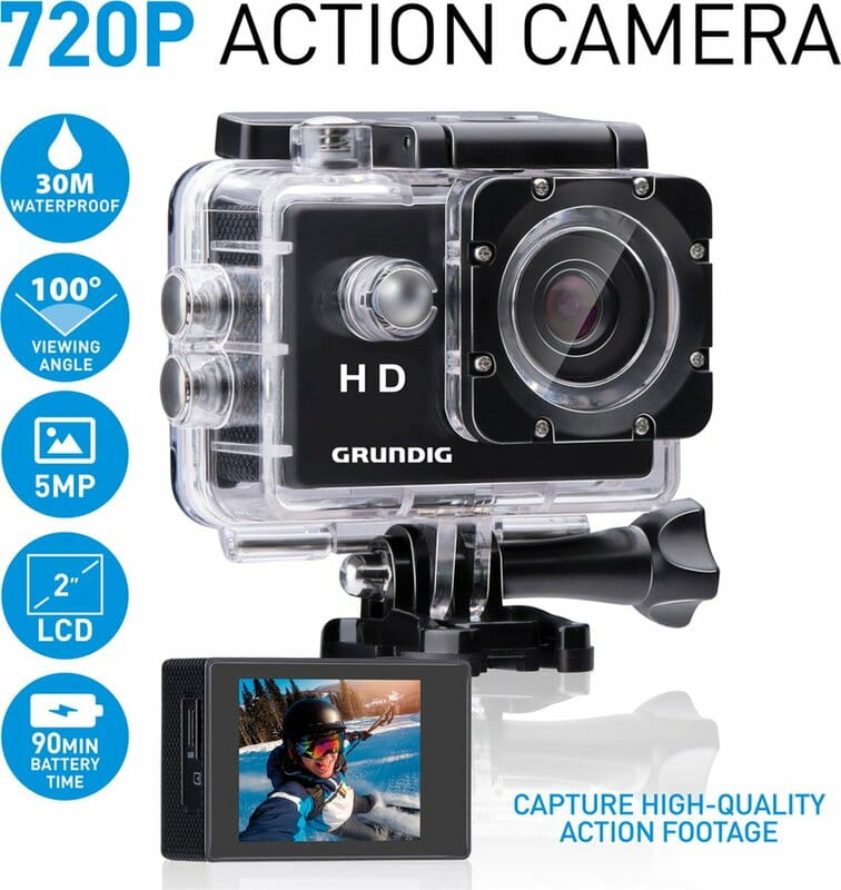 Экшн-камера Grundig HD (8711252247083)