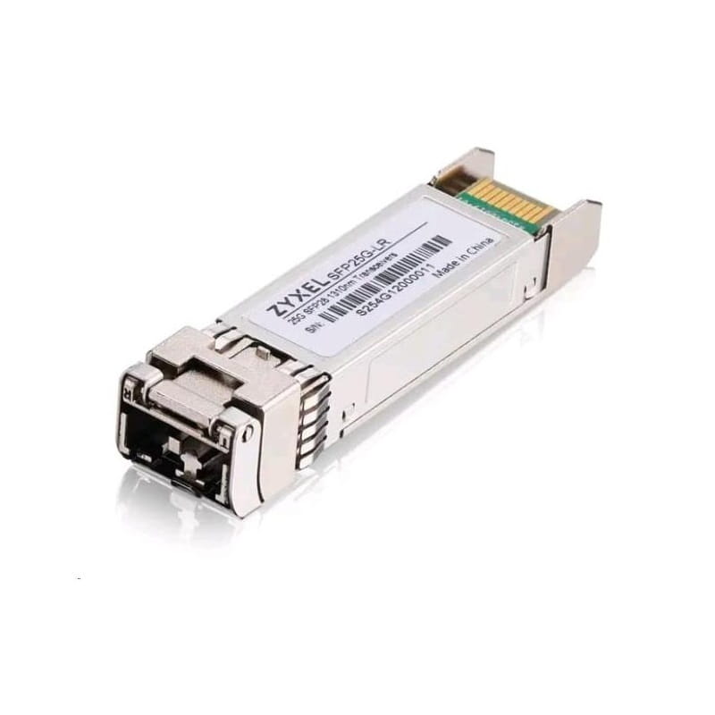 Модуль SFP ZYXEL SFP25G-LR (SFP25G-LR-ZZ0101F) (single mode, 25G SFP28, Duplex LC, 1310nm, поддержка DDMI, 10 км)