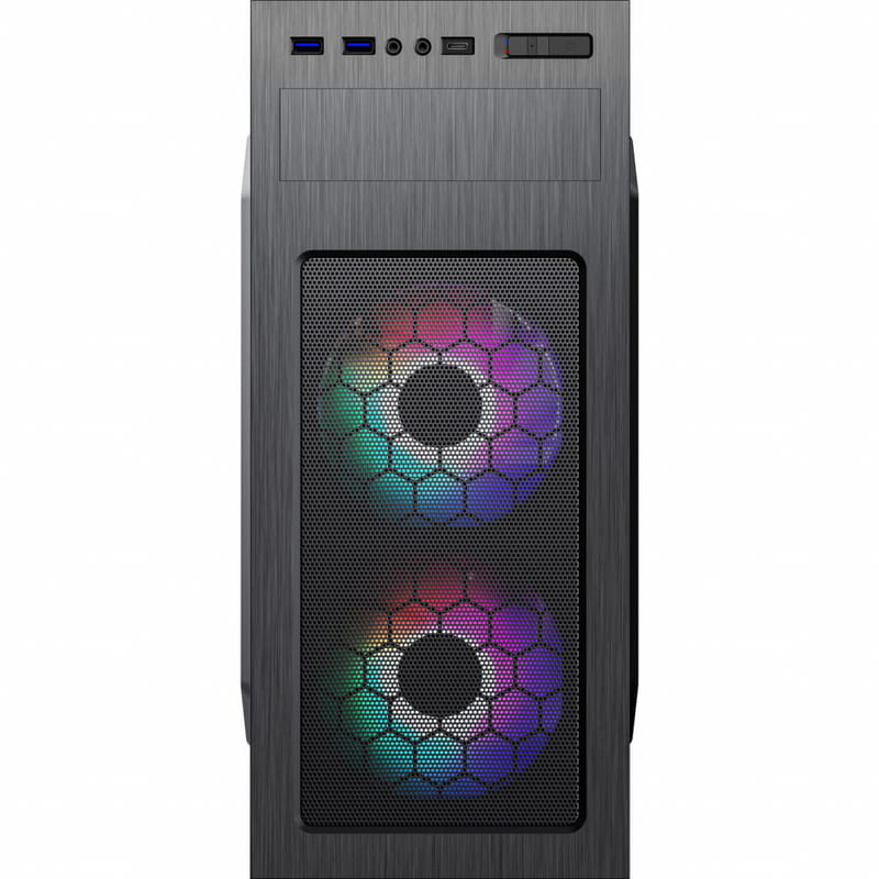Корпус GameMax MT525-2U3TYC-3FAN Black