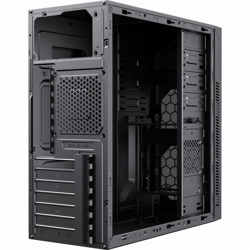 Корпус GameMax MT525-2U3TYC-3FAN Black