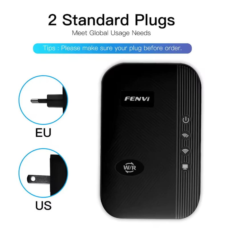 Точка доступа Fenvi FWD-R616U Black Wi-Fi Repeater