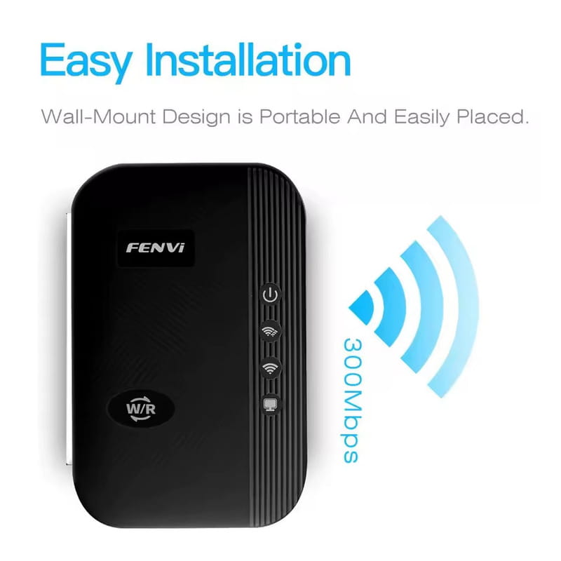 Точка доступа Fenvi FWD-R616U Black Wi-Fi Repeater