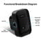 Фото - Точка доступа Fenvi FWD-R616U Black Wi-Fi Repeater | click.ua