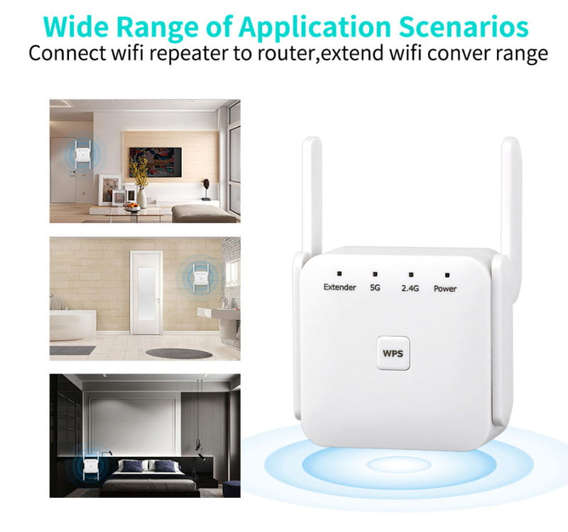 Точка доступа Fenvi FWD-R1208U Wi-Fi Repeater Booster 2.4G/5GHz