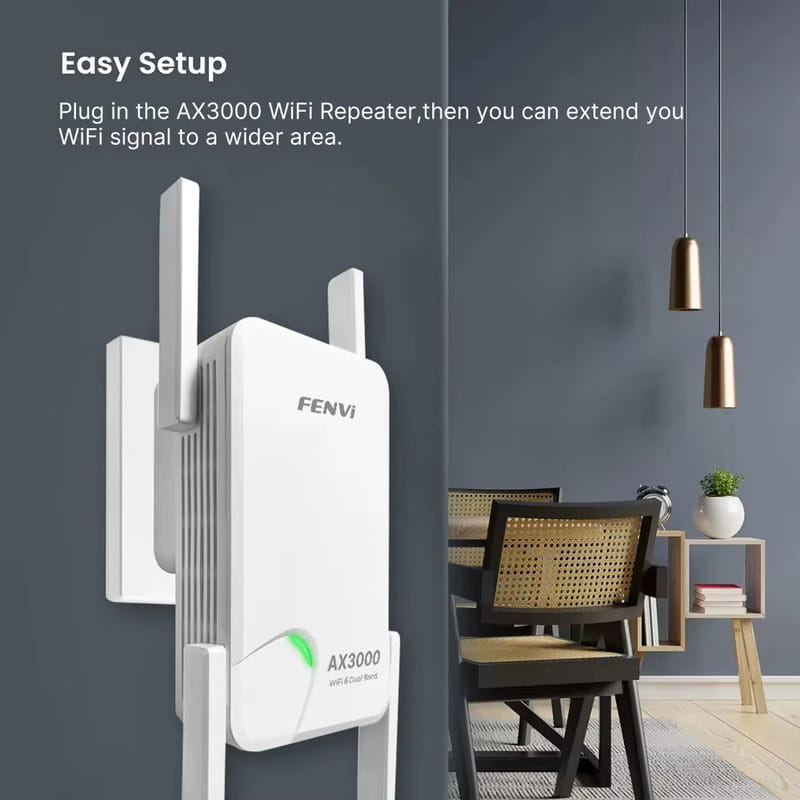 Точка доступа Fenvi F-AX3000R Wi-Fi Repeater Dual Band 2.4/5Ghz Signal Booster
