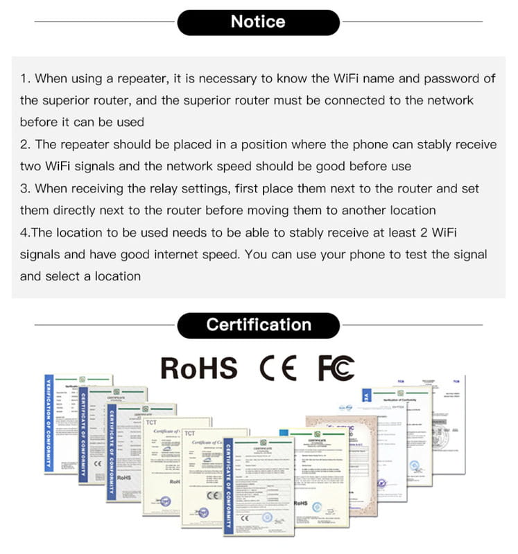 Точка доступа Fenvi Pro 300M Wi-Fi Repeater 2.4Ghz Network Expander