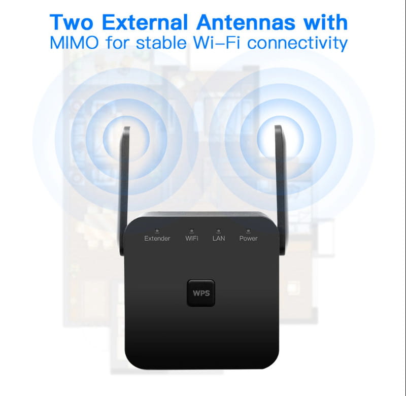 Точка доступа Fenvi Pro 300M Wi-Fi Repeater 2.4Ghz Network Expander