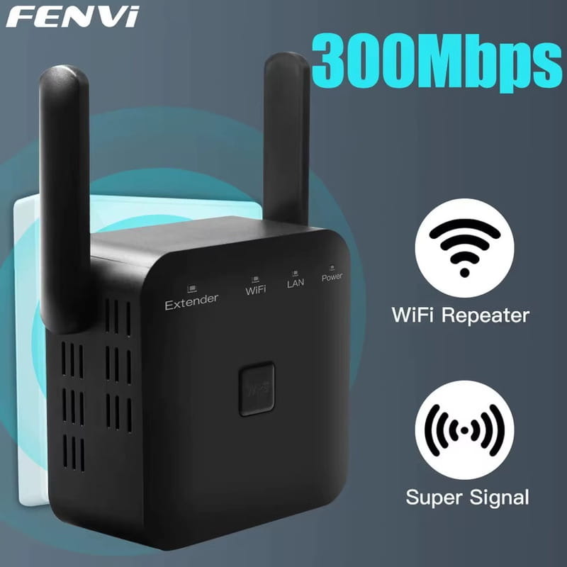 Точка доступа Fenvi Pro 300M Wi-Fi Repeater 2.4Ghz Network Expander