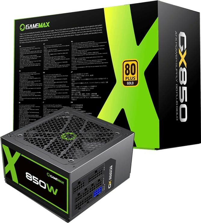 Блок живлення GameMax GX-850 Modular Black, 850W