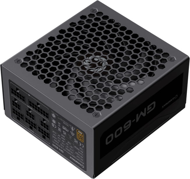 Блок живлення GameMax GM-600 Modular Black 600W