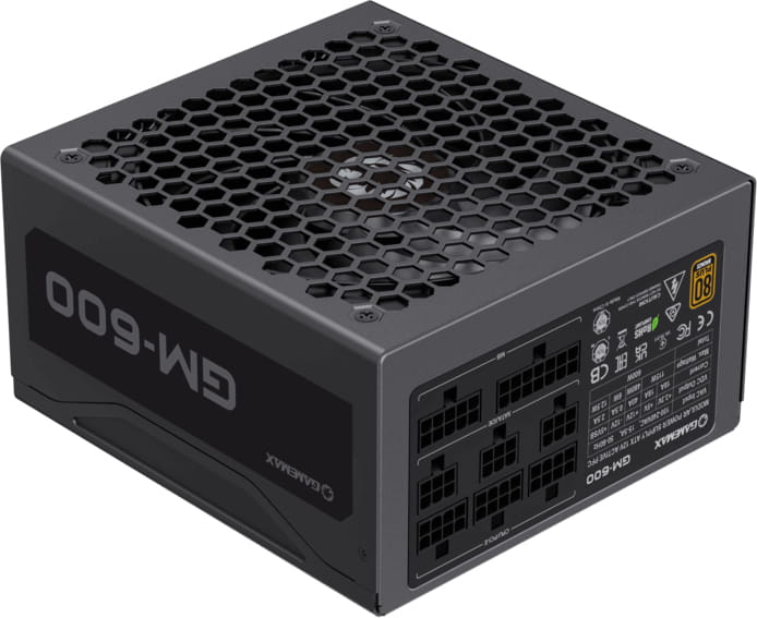 Блок живлення GameMax GM-600 Modular Black 600W