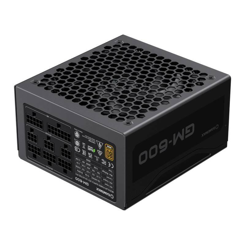 Блок живлення GameMax GM-600 Modular Black 600W