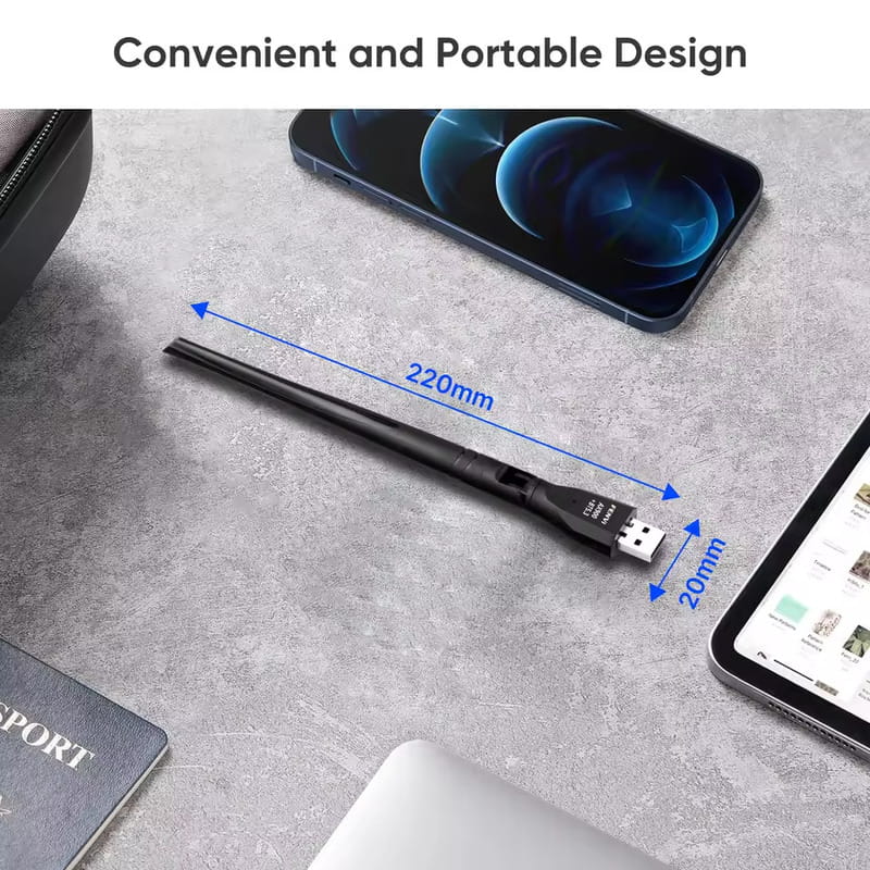 Беспроводной адаптер Fenvi FU-AX900ВT Wi-Fi 6, Bluetooth 5.3 Dual Band 2.4G 5G