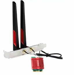 Бездротовий адаптер Fenvi FV-BE200NG Wi-Fi 7, Bluetooth 5.4 Adapter, Tri-band 2.4G/5G/6GHz