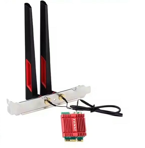 Беспроводной адаптер Fenvi FV-BE200NG Wi-Fi 7, Bluetooth 5.4 Adapter, Tri-band 2.4G/5G/6GHz