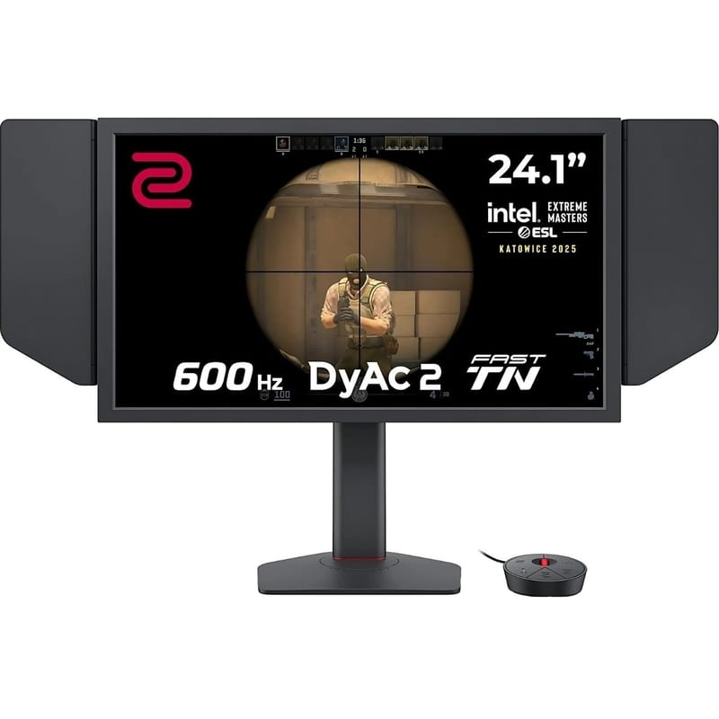 Монитор BenQ 24.1" Zowie XL2586X+ (9H.LN8LB.QBE) TN Dark Gray 600Hz