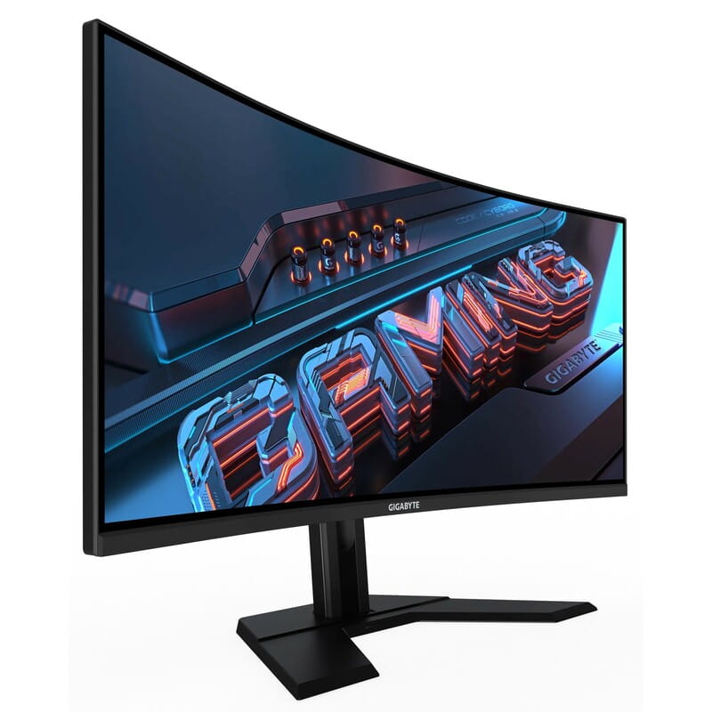 Монитор Gigabyte 34" Gaming G34WQCP VA Black 180Hz Curved