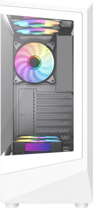 Корпус GameMax Vista COC AW White