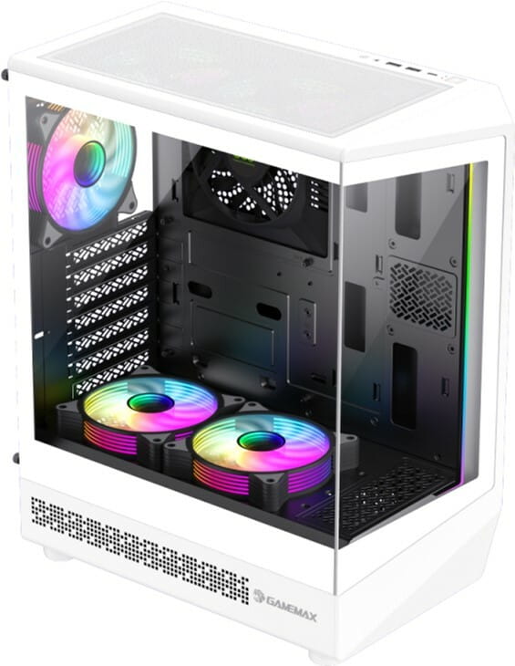 Корпус GameMax Vista COC AW White