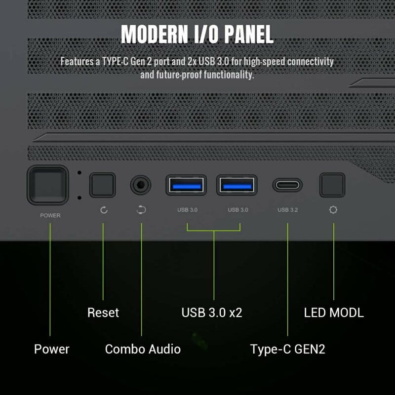 Корпус GameMax Leader 2 Black