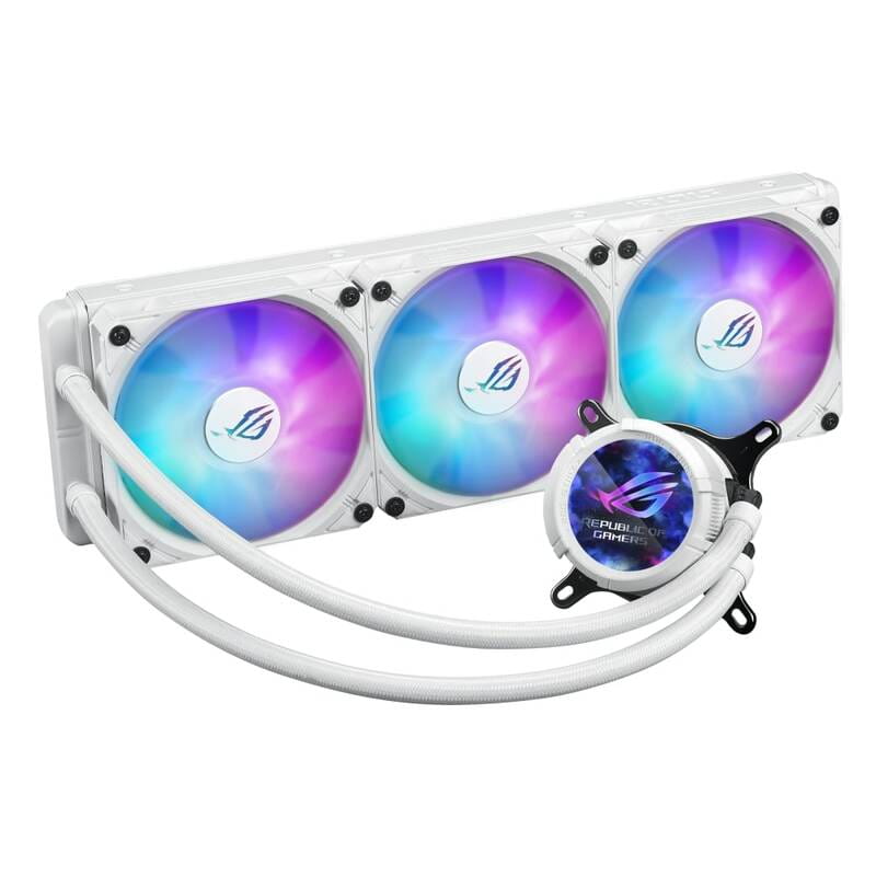 Система водяного охлаждения Asus TUF Gaming LC III 360 ARGB LCD White (90RC01A2-B0EAY0)